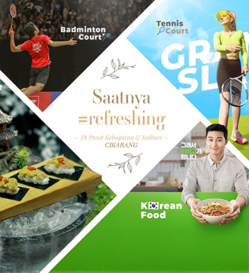 Saatnya #refreshing ✨🌱 Pusat Kebugaran dan Kuliner di Cikarang