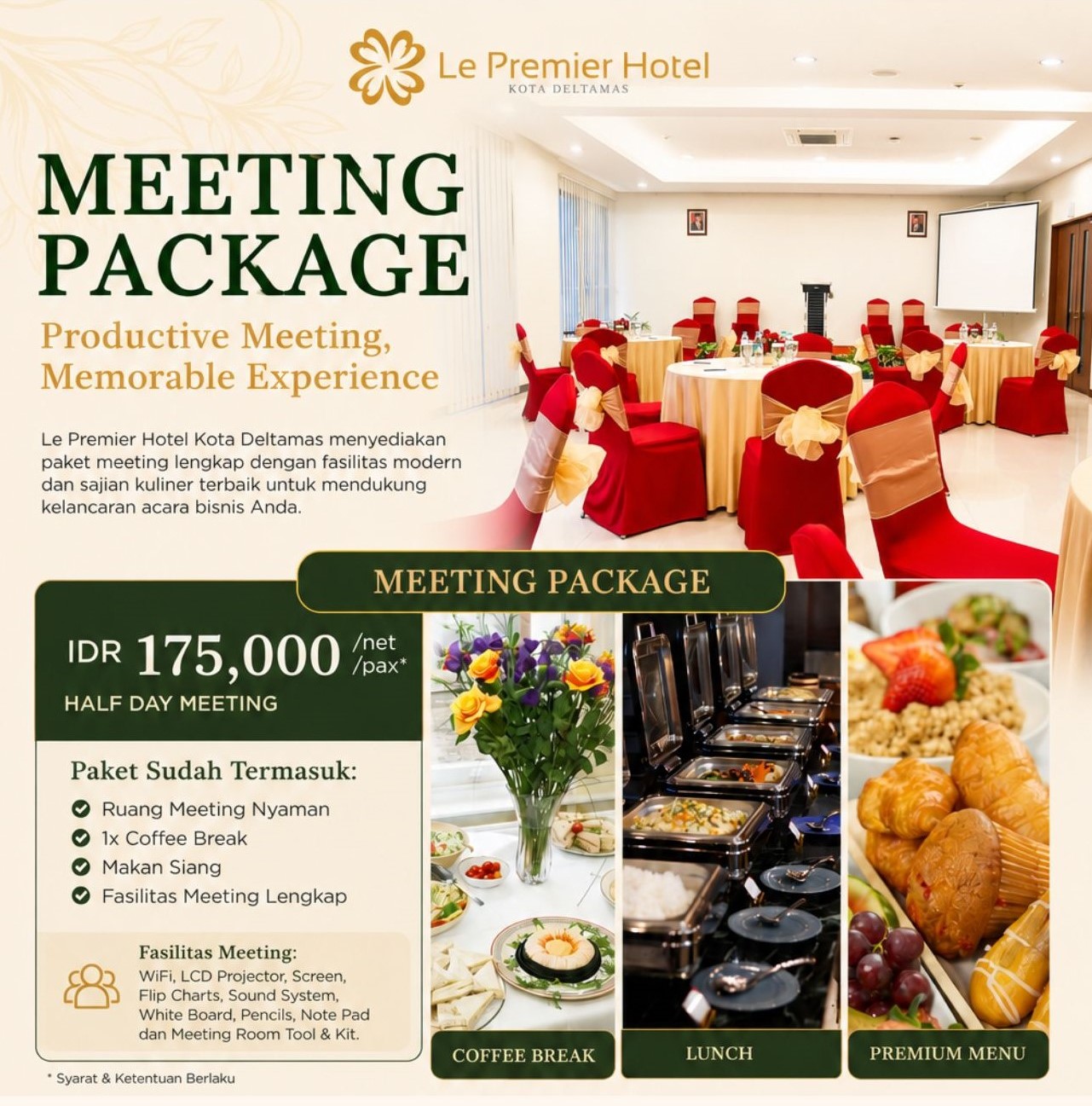 Menu Meeting Package 2026